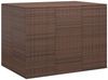 vidaXL Garten-Kissenbox PE Rattan 145x100x103 cm Braun 317230 Bild 2