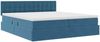 vidaXL Aufbewahrungsbett mit Matratze Dunkelblau 100 x 200 cm 3371007 Bild 5
