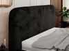 Bett mit Stauraum Polsterbett BENEA CLASSIC, Doppelbett mit Lattenrost Gepolstertes Kopfteil Gasdruckfeder Schlafzimmerbett - 200 x 200 cm - Schwarz Plüsch Bild 4