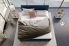 Boxspringbett Valerio Webstoff - Webstoff - dunkelblau - 140x200 cm Bild 5