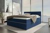 Boxspringbett Valerio Webstoff - Webstoff - dunkelblau - 140x200 cm Bild 2