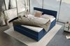 Boxspringbett Valerio Webstoff - Webstoff - dunkelblau - 140x200 cm Bild 4