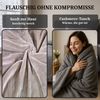 Malika Bettwäsche 135x200 + 80x80 cm Cashmere Touch Bettwäsche, atmungsaktiv, Mikrofaser, 2 teilig, Für Allergiker geeignet, pflegeleicht, angenehm weicher Stoff Bild 3