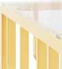 vidaXL Couchtisch Golden 80x80x40 cm Edelstahl und Glas 350058 Bild 5