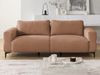 S-Style Möbel 3-Sitzer Sofa Cardea in Bubble-Optik aus weichem Strukturstoff, mit Wellenfederung und hohem Sitzkomfort Bild 2