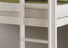 Homeline Etagenbett Kevin Etagenbett Kinderbett Weiss Hochbett Teilbar Massiv 90x200 cm Bild 2