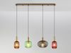 Globo 15469-4H, Pendelleuchte, Glas, 4-Flammig Bild 4