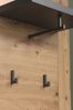 Garderobenpaneel Follow in Eiche Artisan und grau 62 x 199 cm Bild 2