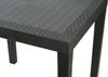 Progarden Balkonset Gartenmöbel Terrassenmöbel Anthrazit 3 Tlg. Set, (3-tlg), Schwarz, Rattan Optik, 3tlg, Wetterfest Bild 4