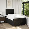 vidaXL Boxspringbett mit Matratze Schwarz 120x200 cm Stoff 3293549 Bild 5