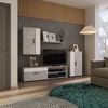 Wohnwand Berno Beton 4er Set Vicco Bild 4