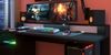 Gamertisch Parisot inkl. 2 Regale und LED Beleuchtung mit Farbwechsel, schwarz Bild 5
