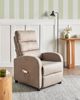 Fernsehsessel OTUS Stoff Taupe Bild 3