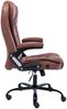 vidaXL Bürostuhl Hellbraun Wildleder-Optik 20576 Bild 3