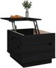 vidaXL Couchtisch Schwarz 40x50x35 cm Massivholz Kiefer 813414 Bild 5