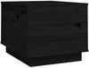 vidaXL Couchtisch Schwarz 40x50x35 cm Massivholz Kiefer 813414 Bild 2
