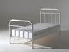 Metallbett Karlyn 210x98x111 Einzelbett Metall Weiß Bild 4