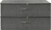 vidaXL Aufbewahrungsboxen 2 Stk. Stoff 70x40x18 cm Anthrazit 332904 Bild 3