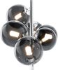Maytoni Pendelleuchte Dallas 6-flammig chrom rauchglas Bild 2