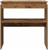 vidaXL Konsolentisch Altholz-Optik 80x30x80 cm Holzwerkstoff 856624 Bild 4