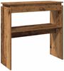 vidaXL Konsolentisch Altholz-Optik 80x30x80 cm Holzwerkstoff 856624 Bild 2