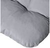 Beautissu Hollywoodschaukel Auflagenset Flair HS Hellgrau Bild 4