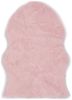 vidaXL Teppich 60x90 cm Künstlicher Schafspelz Rosa 284711 Bild 1