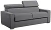Vente-unique - VIZIR Sofa Stoff Grau - B 223 cm94 cm x H 110 cm95 cm x L 196 cm Bild 3