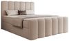 Goldstoff Boxspringbett Elegantes Bett "ETERNA" mit Stauraum & hohem Schlafkomfort (120–200x200 cm, Seitenhöhe: 54 cm), Modernes Polsterbett mit Stauraum & komfortabler Liegehöhe Bild 2