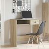 vidaXL Schreibtisch Sonoma-Eiche 80x40x75 cm Holzwerkstoff 860474 Bild 3
