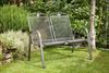 MWH Savoy Gartenbank aus Stahl, 2-Sitzer Bild 3