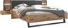 Schlafzimmer-Set >Daria< (2-teilig) Kleiderschrank, Bett, Viking Oak Dekor / Graphit Bild 4
