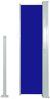 vidaXL Ausziehbare Seitenmarkise 120x300 cm Blau 45361 Bild 4