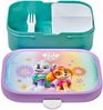 Mepal 'Campus' Brotdose mit Fächern & Gabel, Kunststoff, Paw Patrol Girls, 750 ml Bild 2