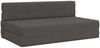 vidaXL Klappsofa Bett Dunkelgrau 152 x 86,5 x 60 cm Stoff 900132 Bild 2