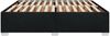 vidaXL Bettgestell ohne Matratze Schwarz 180x200 cm Stoff 3284494 Bild 5