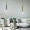 Leuchten Direkt 15617-60 BRUNA Pendelleuchte 1-flammig Messing Matt Bild 2