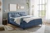 Boxbett >ATLANTIS 6< Liegefläche 180x200 cm, Bezug in blue - 185x102x240cm (BxHxT) Bild 2
