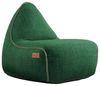 RETROit Cobana Outdoor Sitzsack Loungsessel mit Hocker – Sparset grün Bild 2