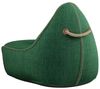 RETROit Cobana Outdoor Sitzsack Loungsessel mit Hocker – Sparset grün Bild 3