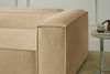 KAWOLA Sofa CARMO Ecksofa Stoff creme Recamiere links 68 x 191 x 306 cm Bild 4