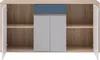 Vente-unique - FILUTIA Sideboard Holz, Platte BeigeWeißmulticolour - B 39,8 cm x H 81 cm x L 160 cm Bild 5