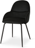GOEURVANT 1438 Esszimmerstühle 6er-Set, Samt - Schwarz Bild 4