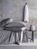 Bettwäsche Irisette Edel Feinbiber Koala 8487-11 grau Streifen 135x200 Bild 5