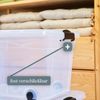 SIENA HOME Aufbewahrungsbox Anzio 20 l 3er-Set mit Rollen Bild 4