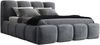 Polsterbett DONA 160x200 mit Matratze, Bettkasten und Lattenrost. Farbe: Anthracite 18 Bild 4