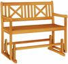 vidaXL Garten Schaukeltbank Natur 110 x 59 x 97 cm Massivholz Akazie 4105522 Bild 2