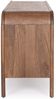 Sideboard aus Mangoholz, handgefertigte Schnitzereien, Retro Chic, braun, 180 cm Bild 3
