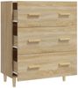 vidaXL Sideboard Sonoma-Eiche 70x34x90 cm Holzwerkstoff 812153 Bild 5