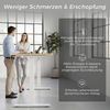 HOMALL Schreibtisch Höhenverstellbarer Schreibtisch elektrischer mit 2 Motoren (25 mm dicke, nahtlose, monolithische Tischplatten Keine gespleiBten Platten Vielsertig und hochwertig Erinnerung bei langerem Stehen, ostern geschenke) Bild 3